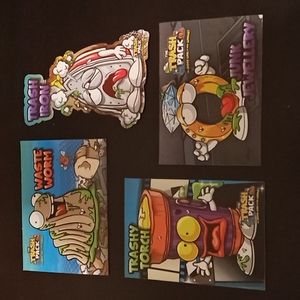 🛍3/$12 THE TRASH PACK Garbage Gross Gang Magnets